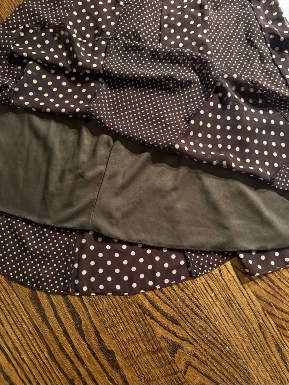 B moss polka dot skirt - Picture 6 of 6
